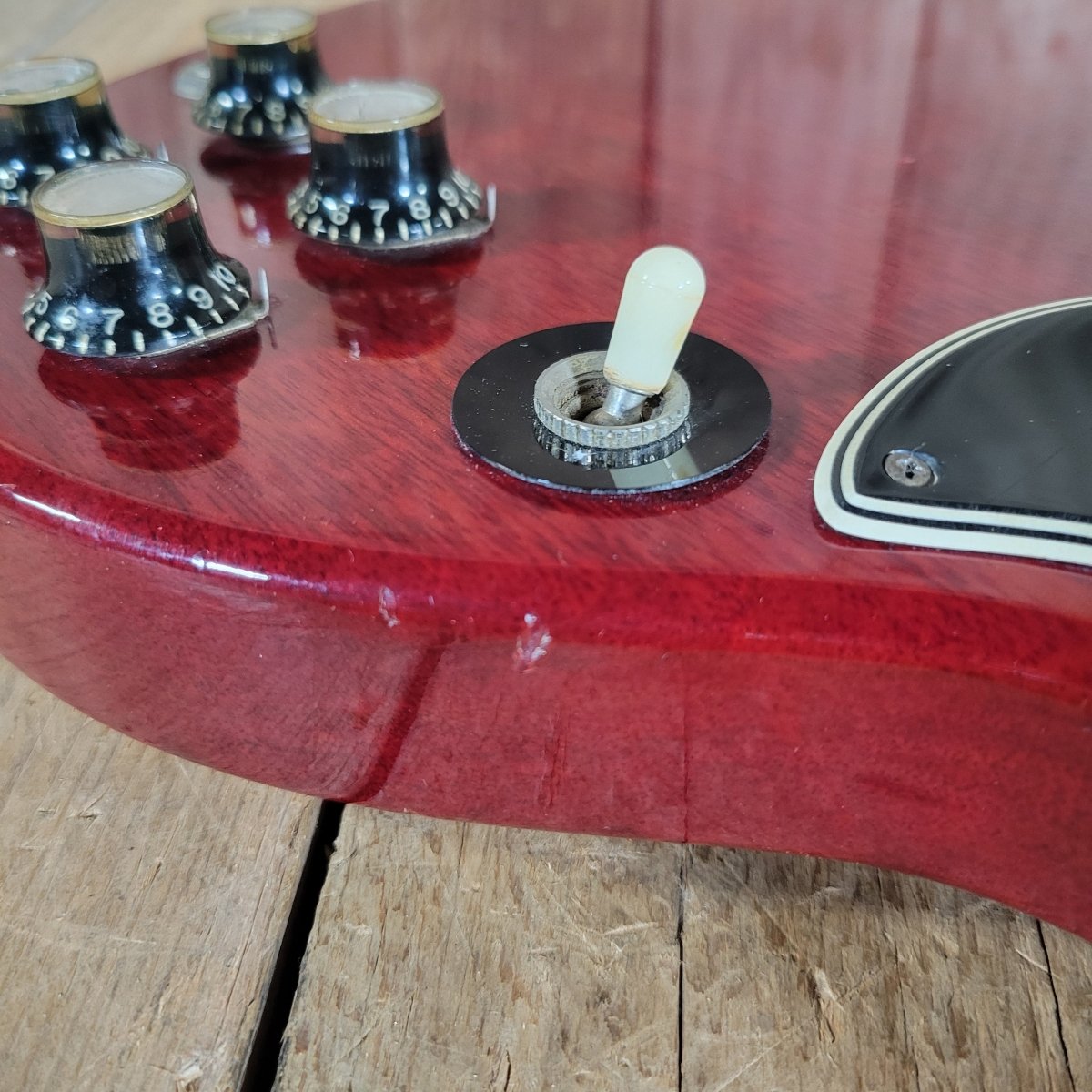 SOLD - Gibson 1964 SG Special – Vintage Cherry, Dual P - 90 Pickups & Stopbar Tailpiece - Mahar's Vintage Guitars