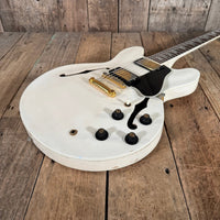 SOLD - Gibson 1968 ES - 335 Alpine White One of a Kind Custom Color - Mahar's Vintage Guitars