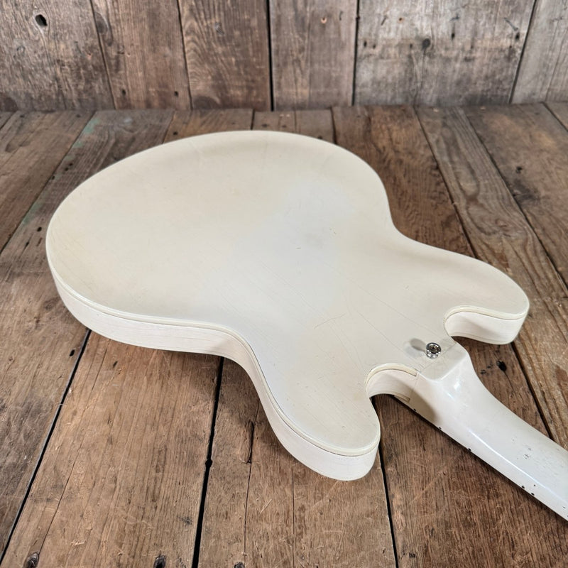SOLD - Gibson 1968 ES - 335 Alpine White One of a Kind Custom Color - Mahar's Vintage Guitars