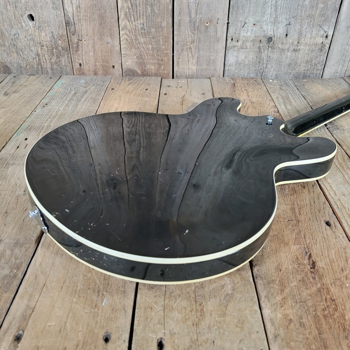 SOLD - Gibson 1974 ES - 335TD in Rare Factory Black Finish – Vintage Semi - Hollow Electric Guitar - Mahar's Vintage Guitars