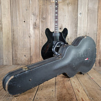 SOLD - Gibson 1974 ES - 335TD in Rare Factory Black Finish – Vintage Semi - Hollow Electric Guitar - Mahar's Vintage Guitars
