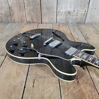 SOLD - Gibson 1974 ES - 335TD in Rare Factory Black Finish – Vintage Semi - Hollow Electric Guitar - Mahar's Vintage Guitars
