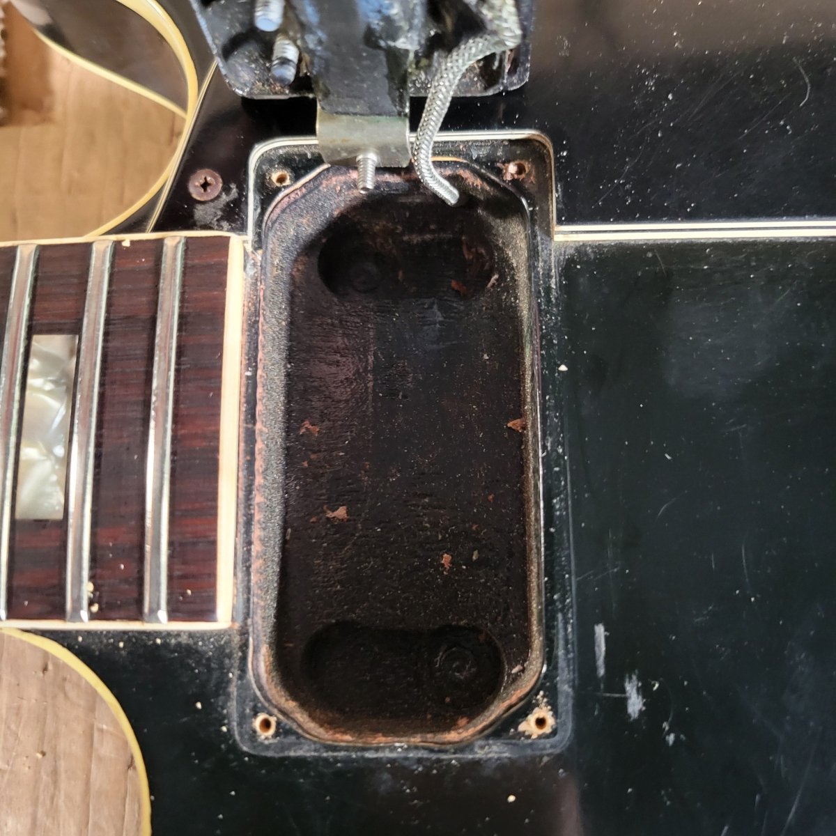 SOLD - Gibson 1974 ES - 335TD in Rare Factory Black Finish – Vintage Semi - Hollow Electric Guitar - Mahar's Vintage Guitars