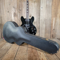SOLD - Gibson 1974 ES - 335TD in Rare Factory Black Finish – Vintage Semi - Hollow Electric Guitar - Mahar's Vintage Guitars