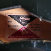 SOLD - Gibson 1974 ES - 335TD in Rare Factory Black Finish – Vintage Semi - Hollow Electric Guitar - Mahar's Vintage Guitars