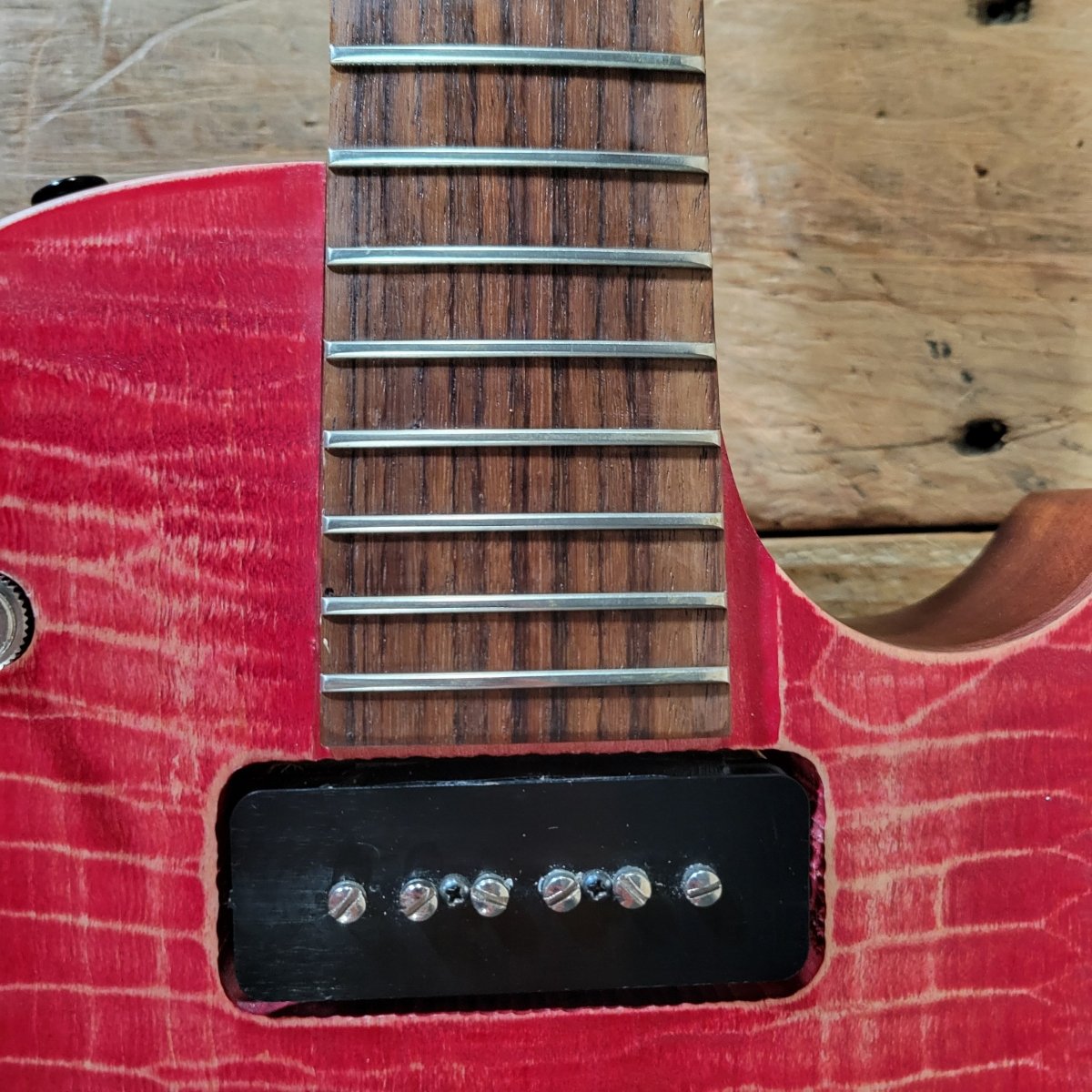 SOLD - Gibson BFG Les Paul – Faded Transparent Cherry, Signed by Les Paul, Rare Collector’s Guitar 2007 - Mahar's Vintage Guitars