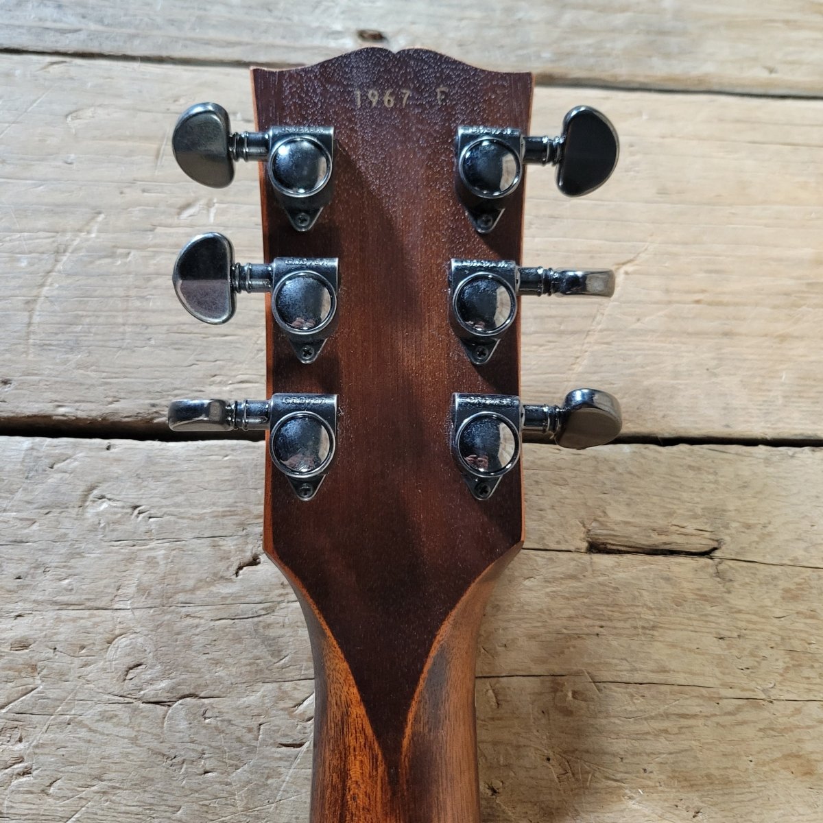 SOLD - Gibson BFG Les Paul – Faded Transparent Cherry, Signed by Les Paul, Rare Collector’s Guitar 2007 - Mahar's Vintage Guitars