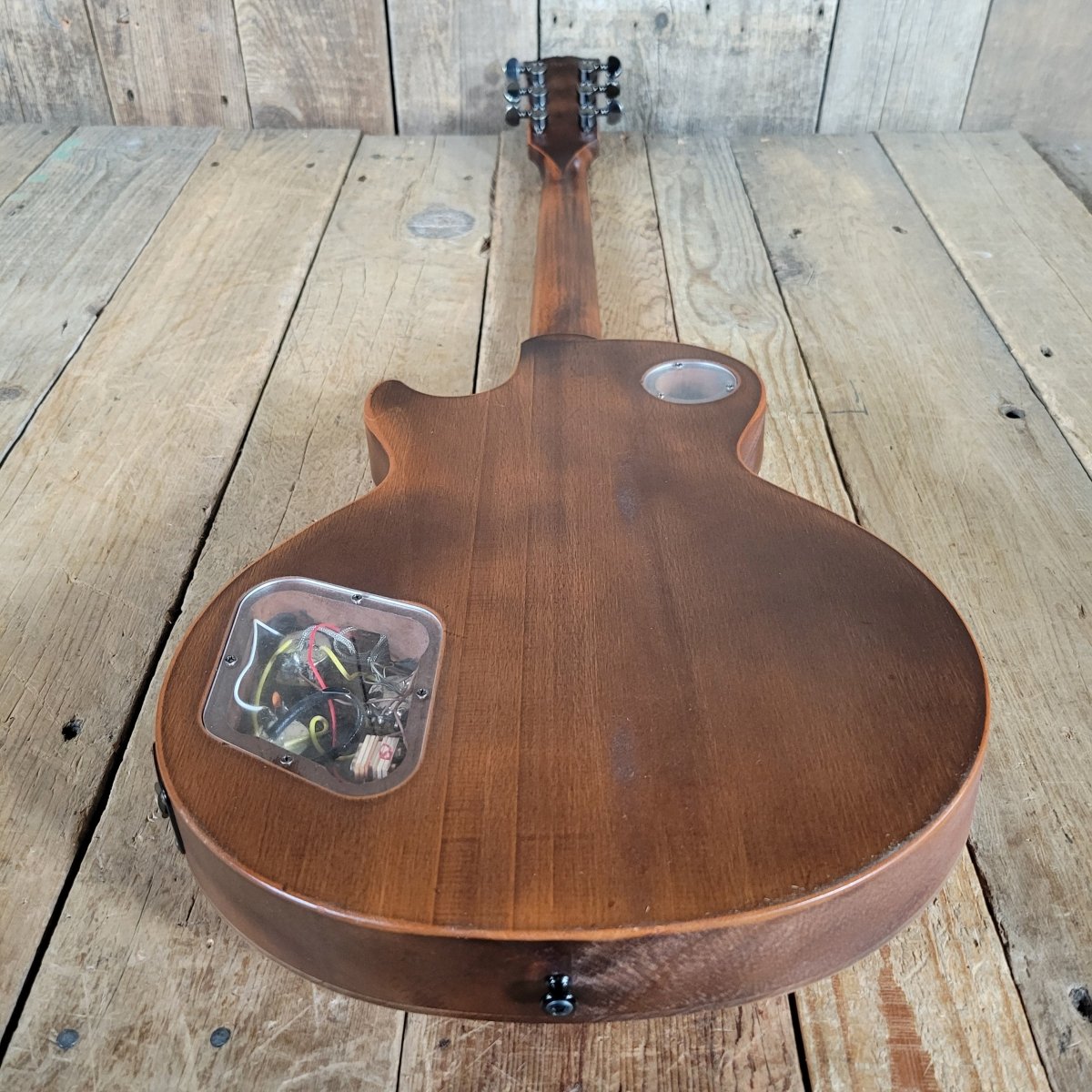 SOLD - Gibson BFG Les Paul – Faded Transparent Cherry, Signed by Les Paul, Rare Collector’s Guitar 2007 - Mahar's Vintage Guitars