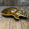 SOLD - Gibson Boneyard Joe Perry Les Paul R9 Signature Model Green Tiger Flame 2003 - 2008 - Mahar's Vintage Guitars