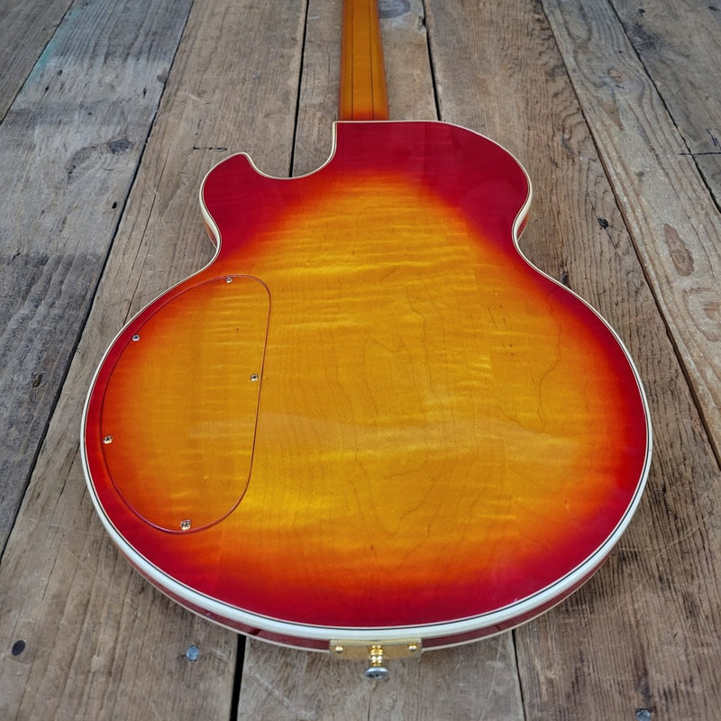 SOLD - Gibson Custom L - 5S Cherry Sunburst 1977 - Mahar's Vintage Guitars