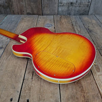 SOLD - Gibson Custom L - 5S Cherry Sunburst 1977 - Mahar's Vintage Guitars