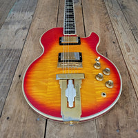 SOLD - Gibson Custom L - 5S Cherry Sunburst 1977 - Mahar's Vintage Guitars