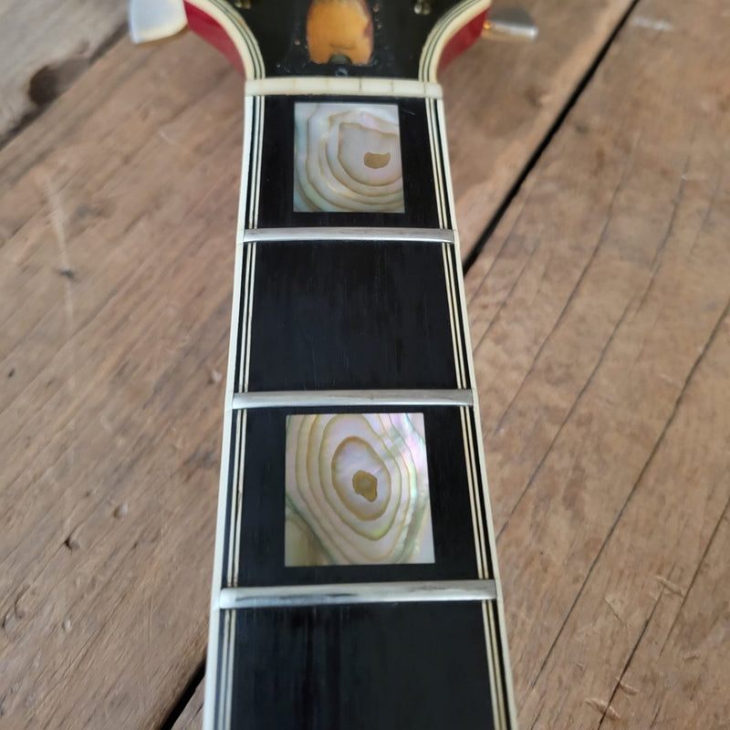 SOLD - Gibson Custom L - 5S Cherry Sunburst 1977 - Mahar's Vintage Guitars