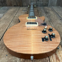 SOLD - Gibson Custom Shop Prototype Roadworn Les Paul Acoustic 2006 Natural Flame - Mahar's Vintage Guitars