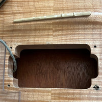 SOLD - Gibson Custom Shop Prototype Roadworn Les Paul Acoustic 2006 Natural Flame - Mahar's Vintage Guitars