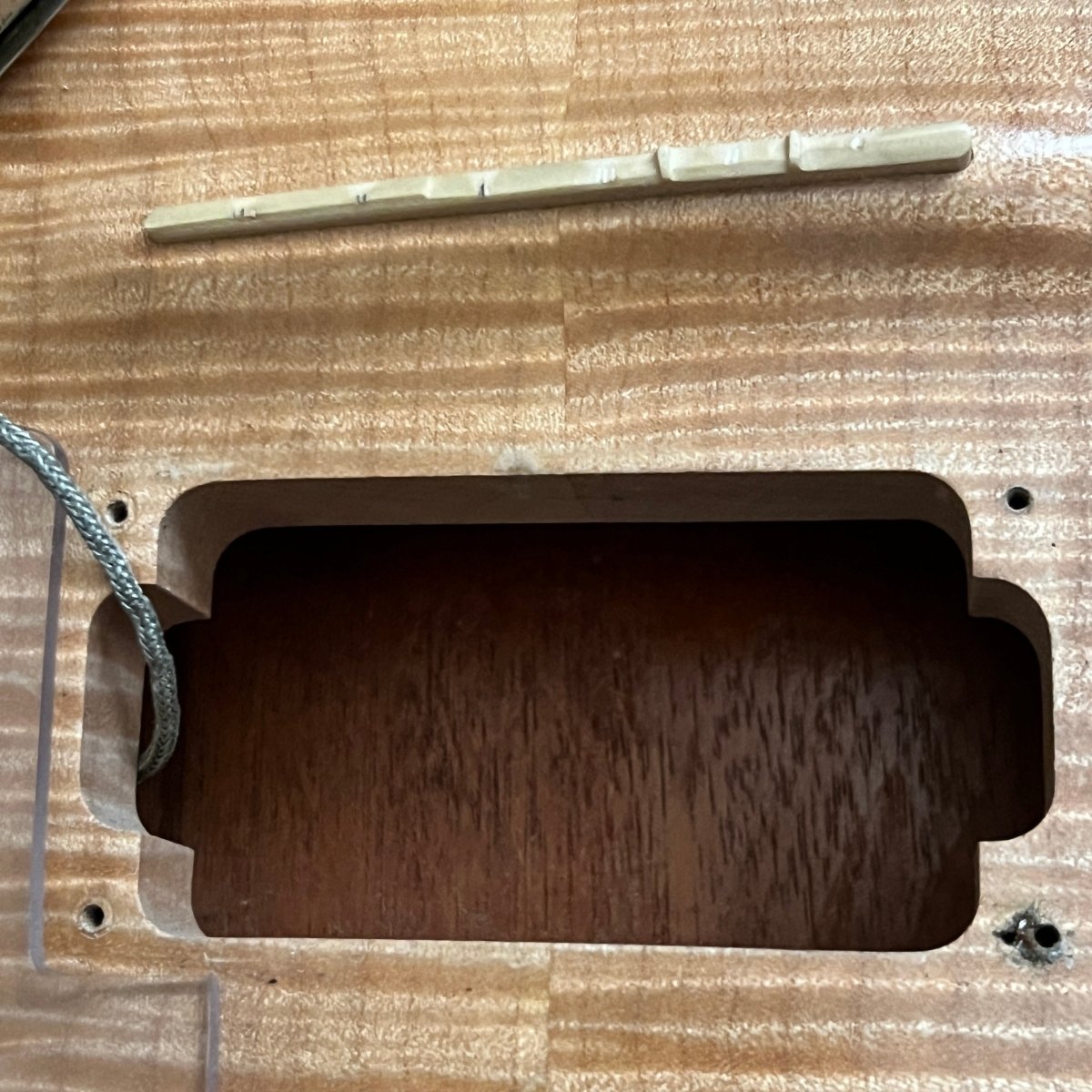 SOLD - Gibson Custom Shop Prototype Roadworn Les Paul Acoustic 2006 Natural Flame - Mahar's Vintage Guitars