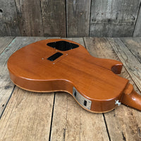 SOLD - Gibson Custom Shop Prototype Roadworn Les Paul Acoustic 2006 Natural Flame - Mahar's Vintage Guitars