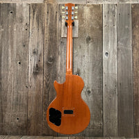 SOLD - Gibson Custom Shop Prototype Roadworn Les Paul Acoustic 2006 Natural Flame - Mahar's Vintage Guitars