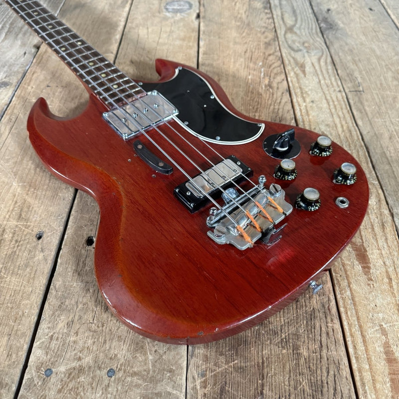 SOLD - Gibson EB - 3 1962 Cherry - Mahar's Vintage Guitars