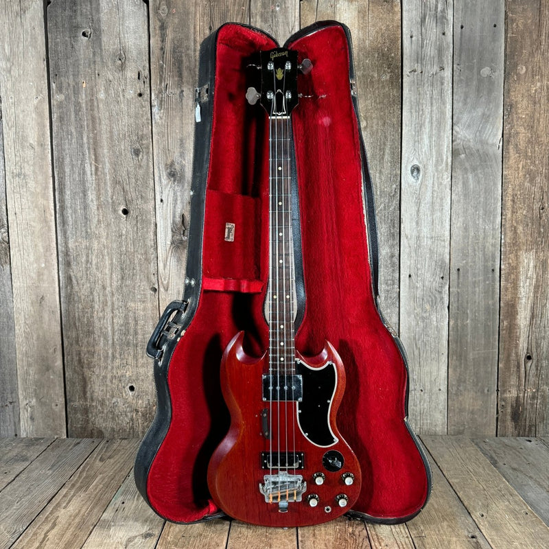 SOLD - Gibson EB - 3 1962 Cherry - Mahar's Vintage Guitars