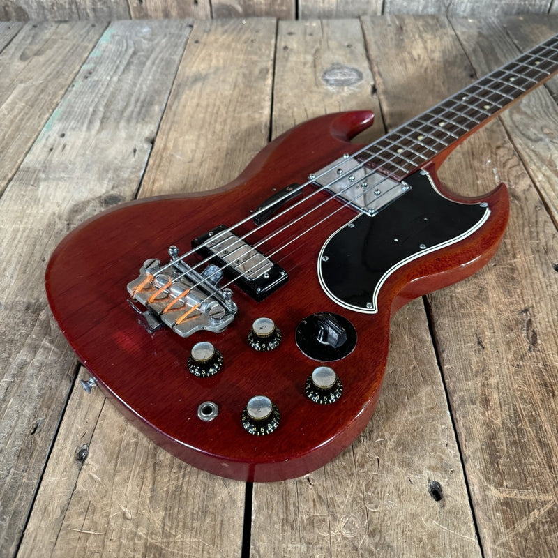 SOLD - Gibson EB - 3 1962 Cherry - Mahar's Vintage Guitars
