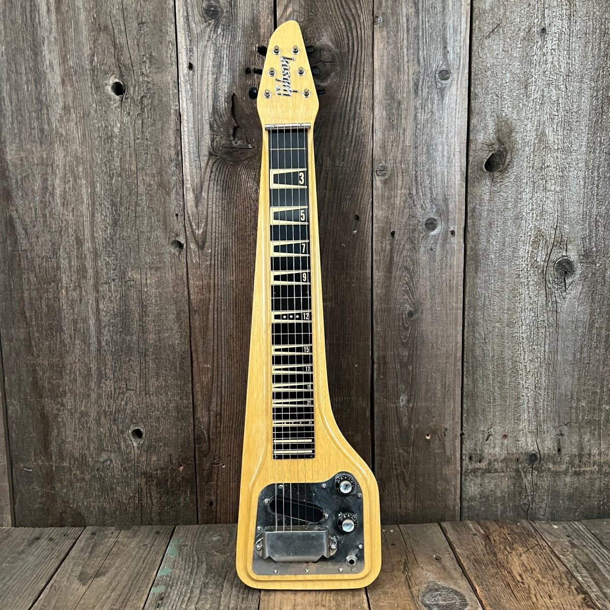 SOLD - Gibson EH - 500 Skylark Lap Steel 1965 - Mahar's Vintage Guitars