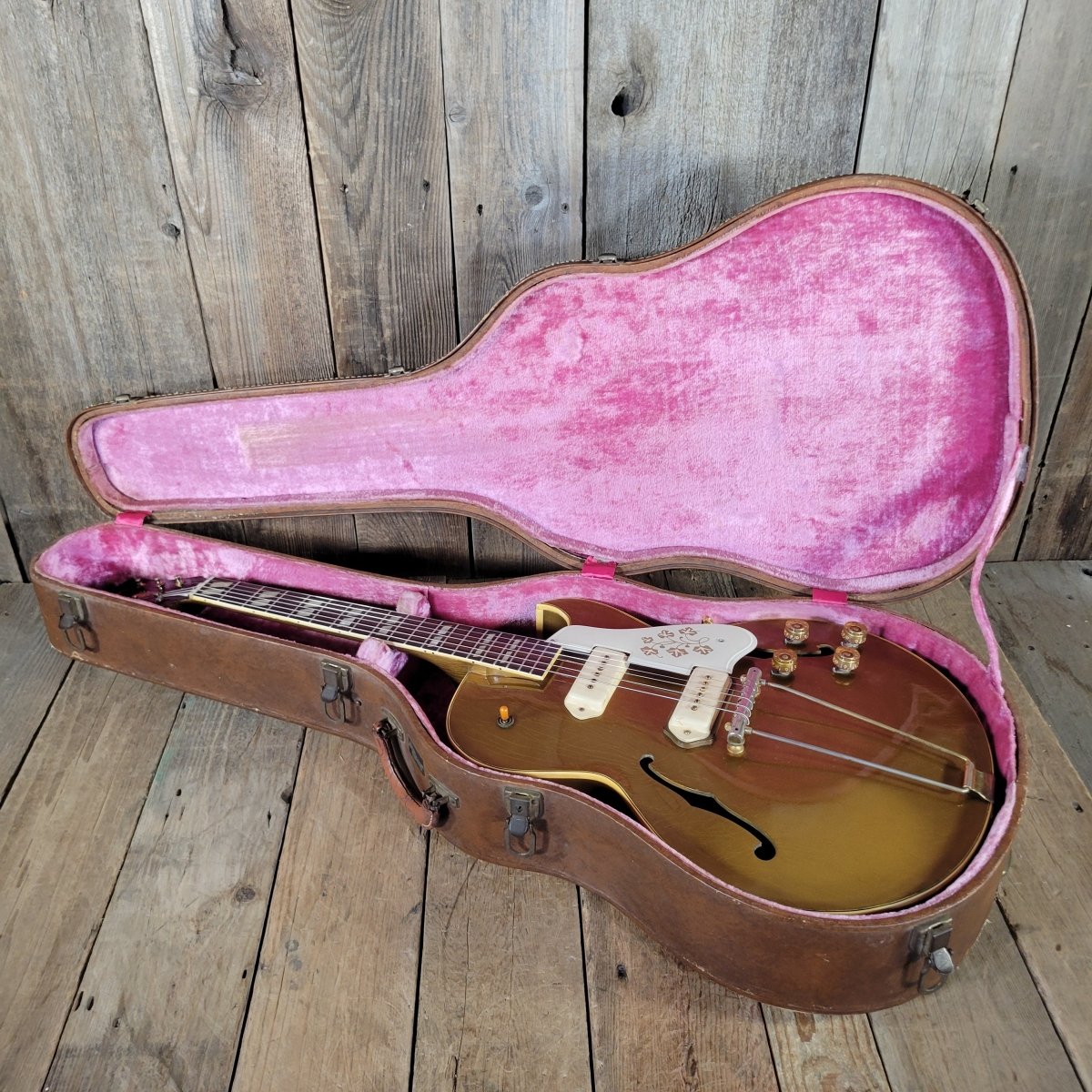 SOLD - Gibson ES - 295 1953 100% Original with Original Case - Mahar's Vintage Guitars