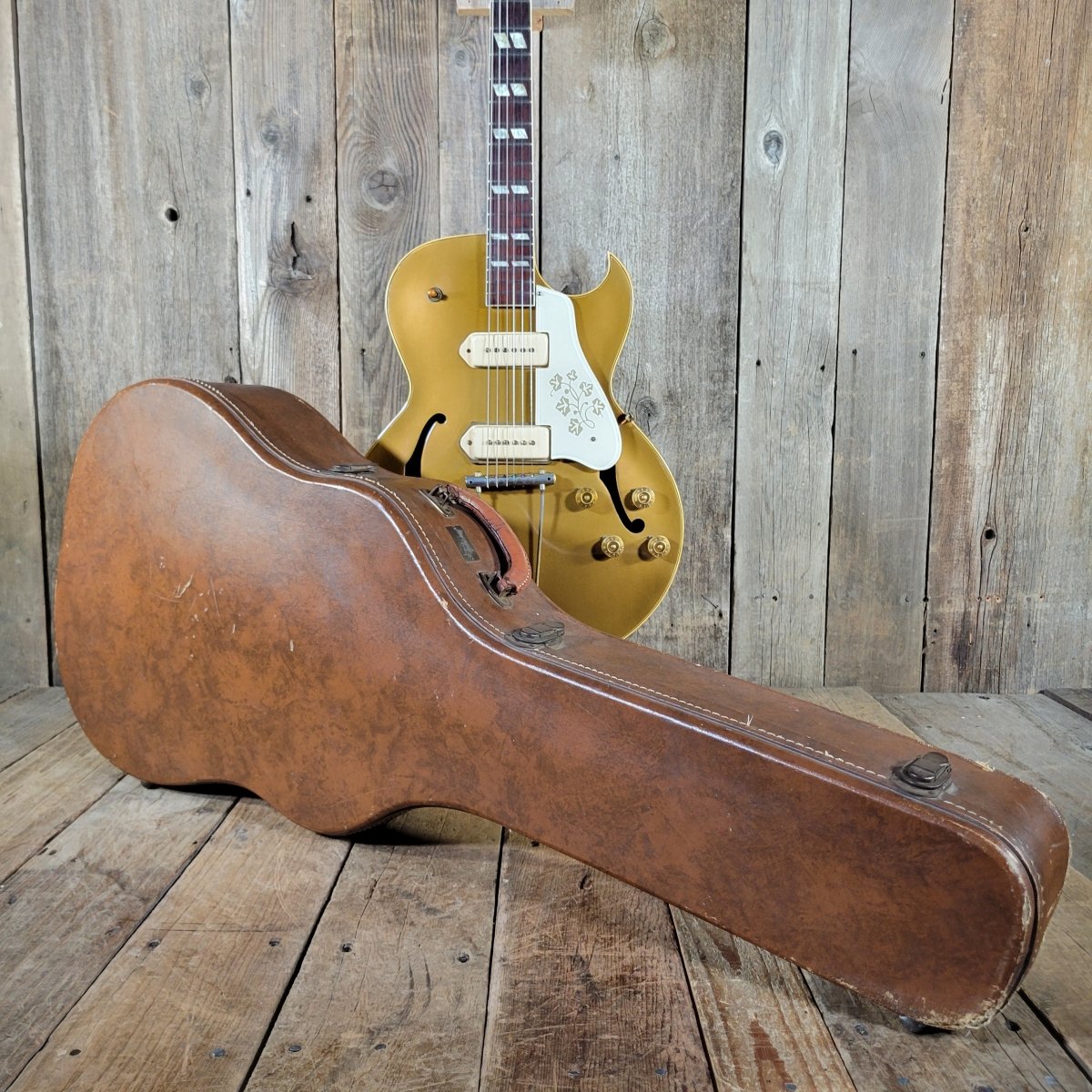 SOLD - Gibson ES - 295 1953 100% Original with Original Case - Mahar's Vintage Guitars