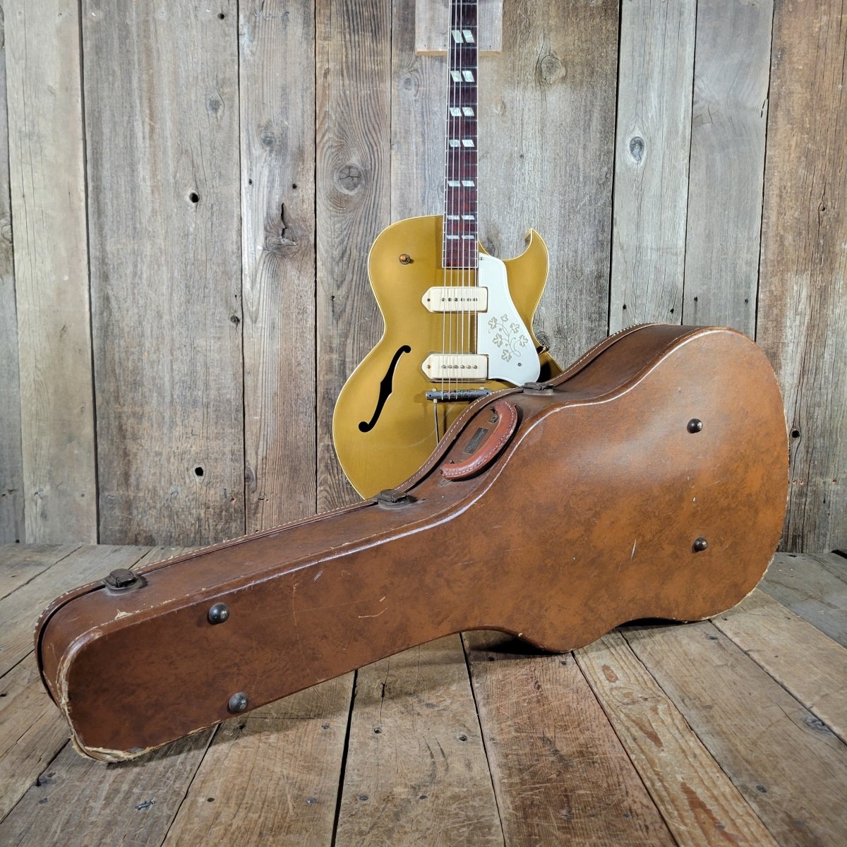 SOLD - Gibson ES - 295 1953 100% Original with Original Case - Mahar's Vintage Guitars