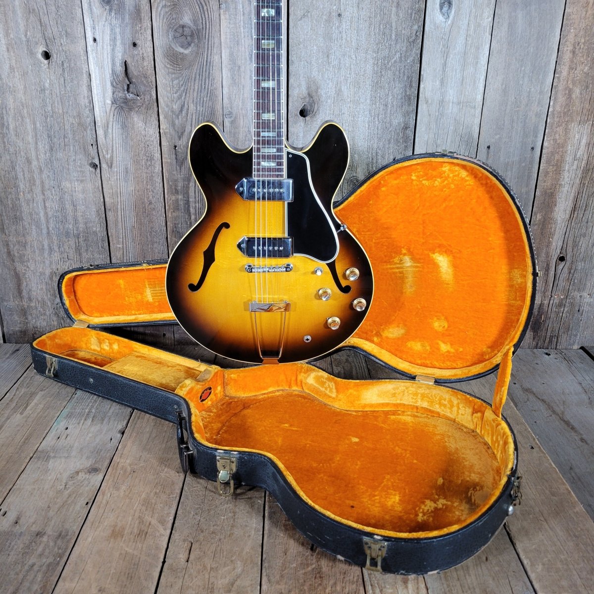 SOLD - Gibson ES - 330TD Sunburst 1966 - Mahar's Vintage Guitars