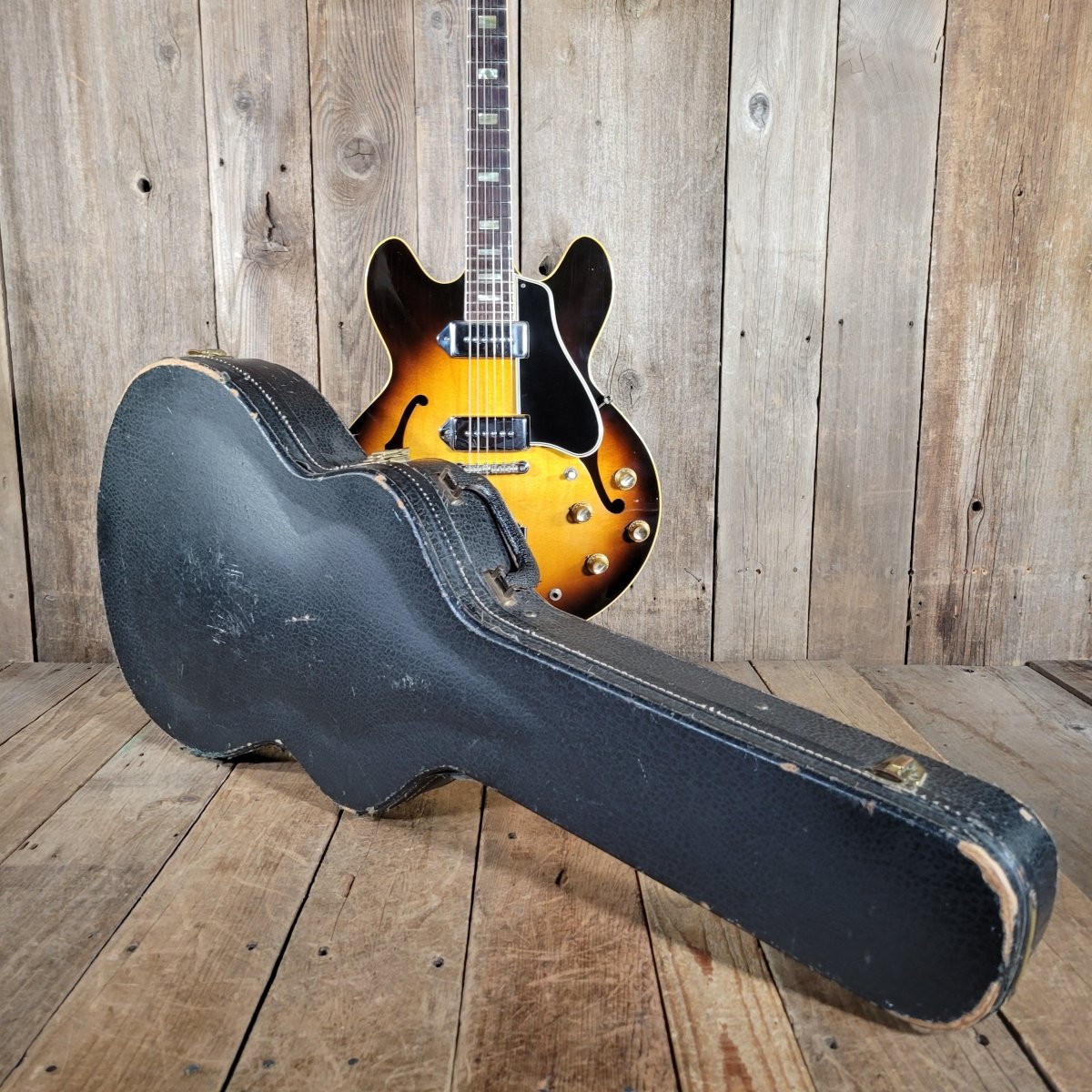 SOLD - Gibson ES - 330TD Sunburst 1966 - Mahar's Vintage Guitars