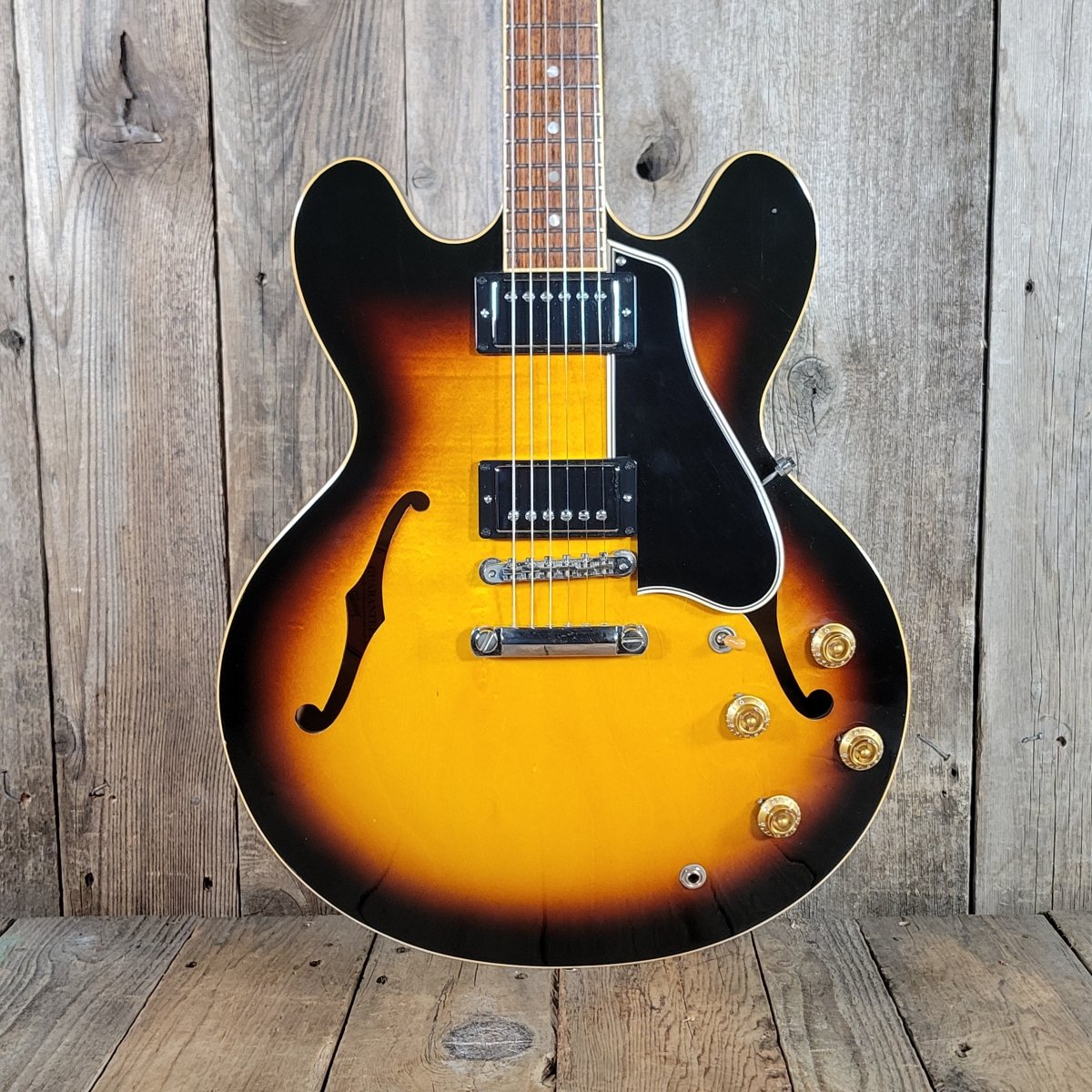 SOLD - Gibson ES-335 Custom Shop Fat Neck 59 Reissue with 58 Neck