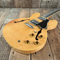 SOLD - Gibson ES - 335 Dot Neck Reissue Blonde Figured Maple 1997 - Mahar's Vintage Guitars