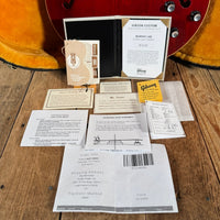 SOLD - Gibson ES-335 Murphy Lab 1961 Reissue Ultra Light Aged 2022 Cherry - Mahar's Vintage Guitars