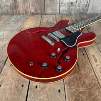 SOLD - Gibson ES-335 Murphy Lab 1961 Reissue Ultra Light Aged 2022 Cherry - Mahar's Vintage Guitars