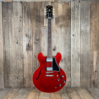 SOLD - Gibson ES-335 Murphy Lab 1961 Reissue Ultra Light Aged 2022 Cherry - Mahar's Vintage Guitars