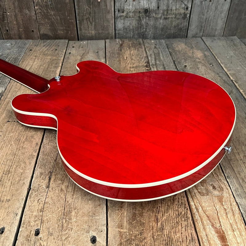 SOLD - Gibson ES - 335 Sixties Dot Neck 2022 Cherry - Mahar's Vintage Guitars