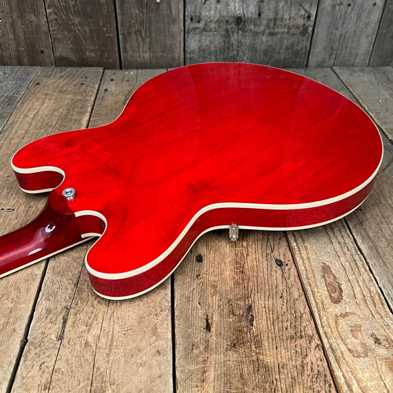 SOLD - Gibson ES - 335 Sixties Dot Neck 2022 Cherry - Mahar's Vintage Guitars