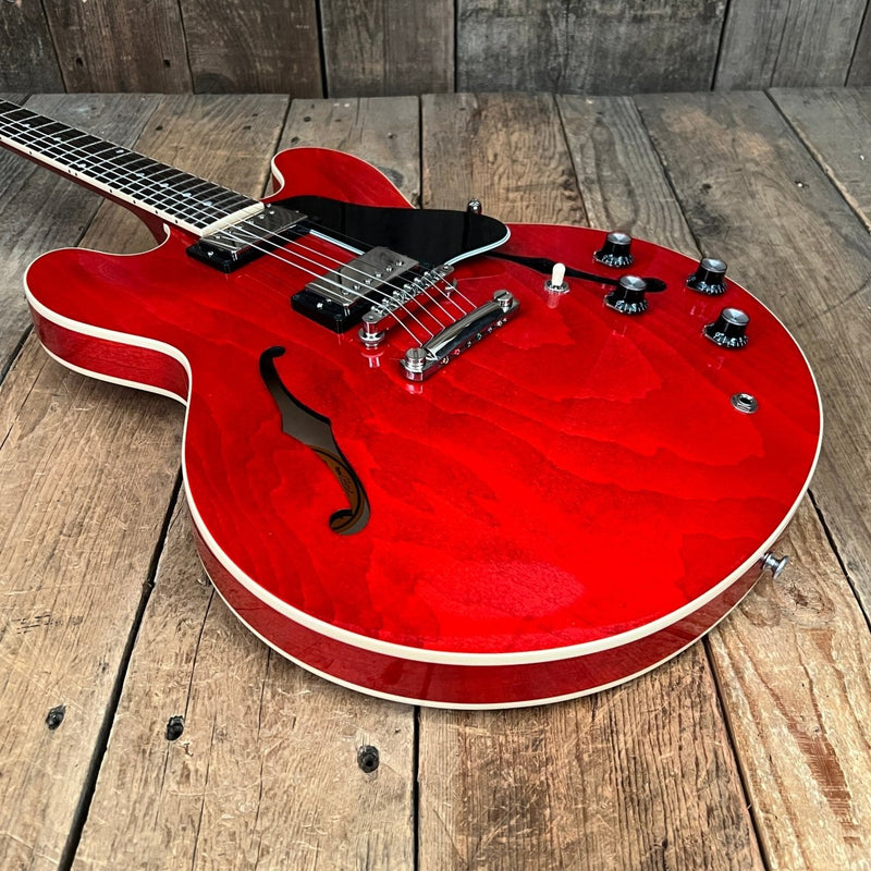 SOLD - Gibson ES - 335 Sixties Dot Neck 2022 Cherry - Mahar's Vintage Guitars