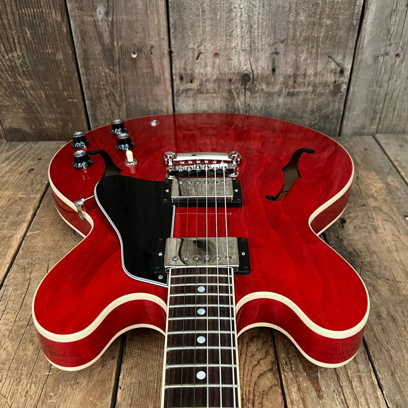 SOLD - Gibson ES - 335 Sixties Dot Neck 2022 Cherry - Mahar's Vintage Guitars