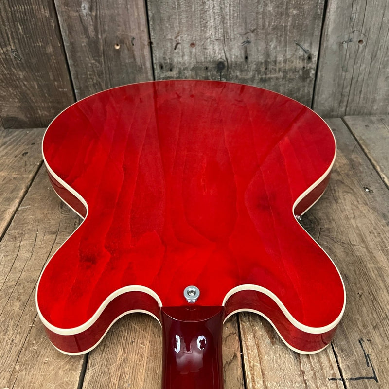 SOLD - Gibson ES - 335 Sixties Dot Neck 2022 Cherry - Mahar's Vintage Guitars
