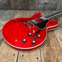SOLD - Gibson ES - 335 Sixties Dot Neck 2022 Cherry - Mahar's Vintage Guitars