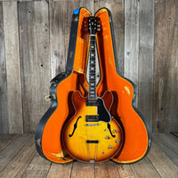 SOLD - Gibson ES-335 TD Iced Tea Sunburst 1965 - Mahar's Vintage Guitars
