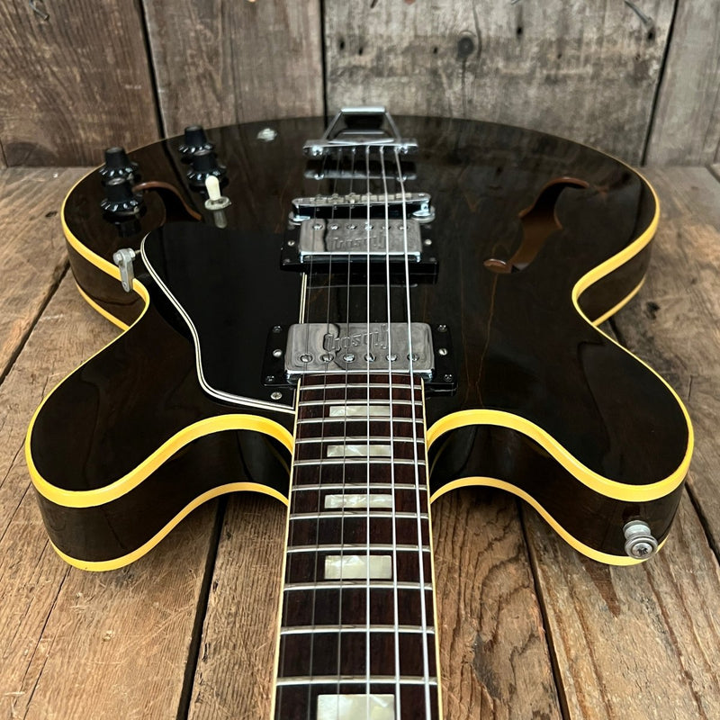 SOLD - Gibson ES - 335 TD Walnut Gibson embossed pickups 1972 - Mahar's Vintage Guitars