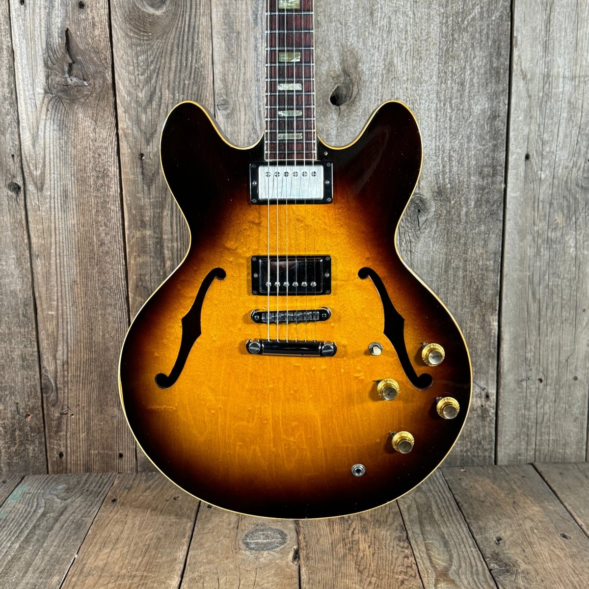 SOLD - Gibson ES - 335TD 1969 Sunburst Player's Guitar - Mahar's Vintage Guitars