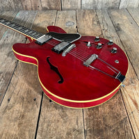 SOLD - Gibson ES - 335TDC 1965 Cherry Wide 1 11/16" nut - Mahar's Vintage Guitars