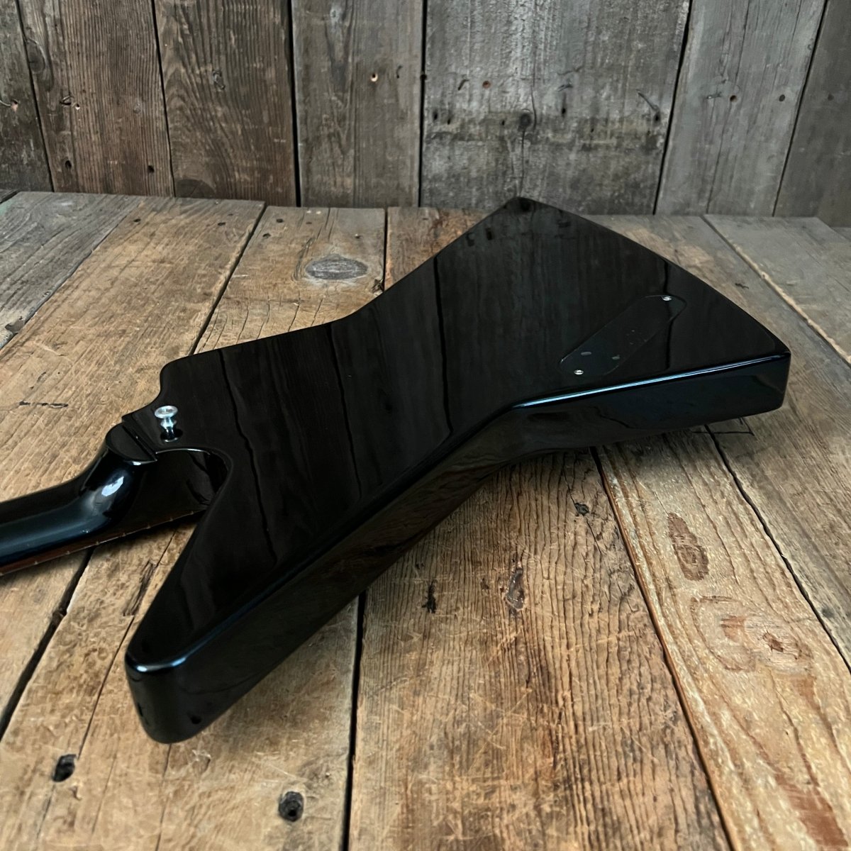 SOLD - Gibson Explorer 2009 Black – Mahar's Vintage Guitars