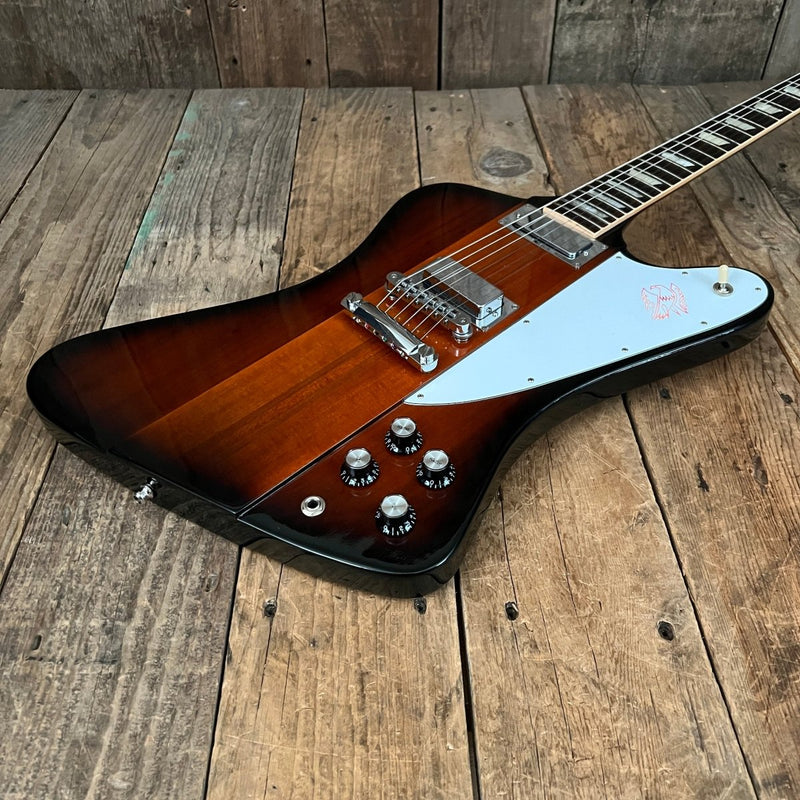 SOLD - Gibson Firebird 2016 V Vintage Sunburst - Mahar's Vintage Guitars