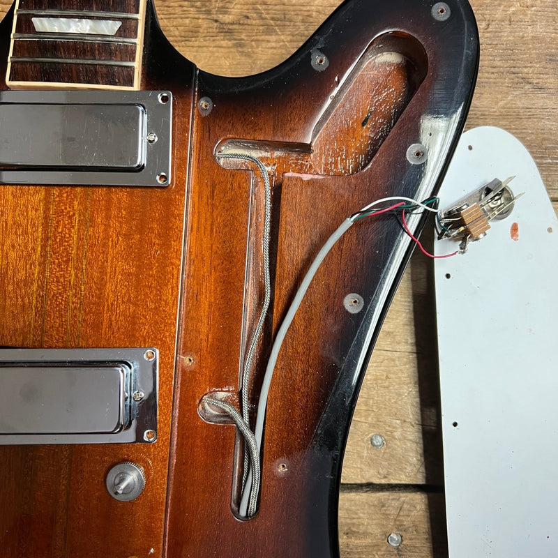 SOLD - Gibson Firebird 2016 V Vintage Sunburst - Mahar's Vintage Guitars