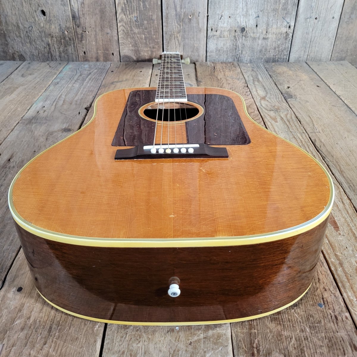 SOLD - Gibson FJN Folk Singer Jumbo 1967 - Mahar's Vintage Guitars